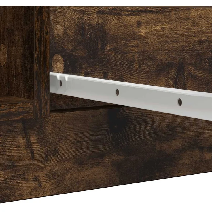 vidaXL Sideboard mit Schubladen Räuchereiche 100,5x35x98,5 cm 3328457 – Bild 10