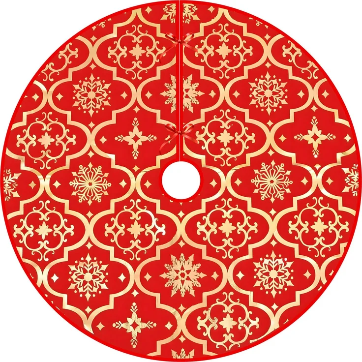 ABC Handtuch, für Weihnachten, rot, Polyester, 16 x 24 x 20 cm – Bild 1