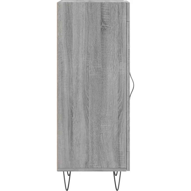 Sideboard, Kommode Grau Sonoma 34,5x34x90 cm Holzwerkstoff – Bild 7