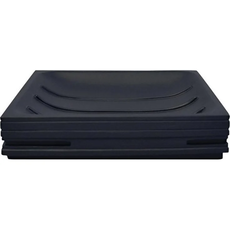 Ridder Seifenschale Brick schwarz, Breite: 11.3 cm – Bild 5