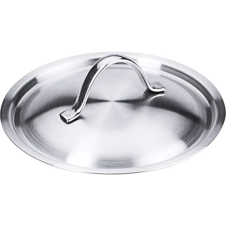 Contacto Deckel, Edelstahl Deckel zur Serie 2100, 20 cm
