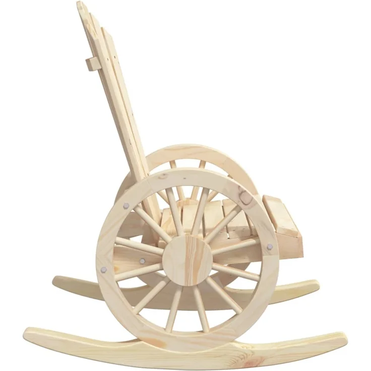 vidaXL Adirondack-Schaukelstühle 2 Stk. Massivholz Tanne 3207119 – Bild 6