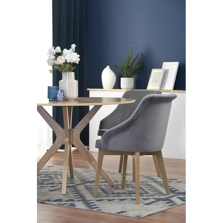 designimpex Esstisch Esstisch HAN-111 Eiche Natur Massivholz Tisch Echtholz Esszimmertisch, Esstisch, Esszimmertisch, Küche, Tisch, Couchtisch, Wohnzimmertisch – Bild 2