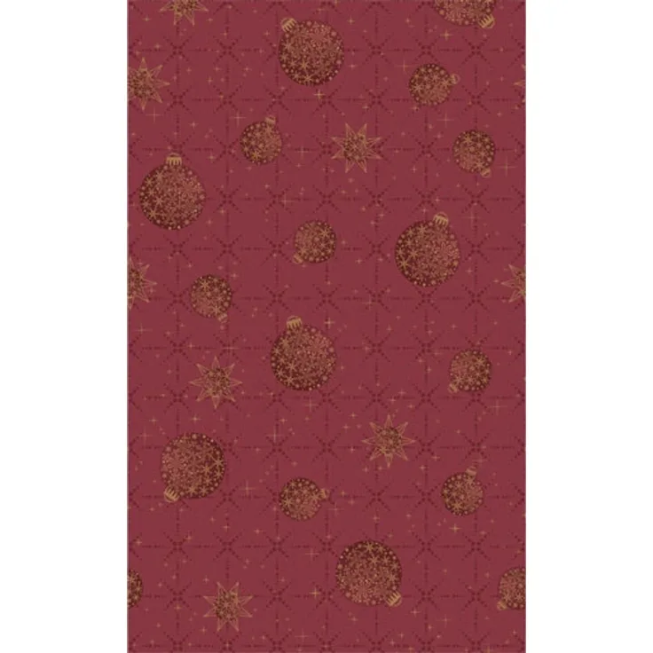 Duni Tischdecke gilded bauble 138x220 cm