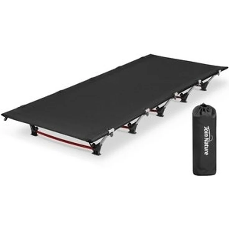 HOMECALL Feldbett Ultraleichtes Campingbett lappbar Faltbetten für Erwachsene für Zelten (Campingliege 150 kg Belastbar) für Zelten, Wandern, Outdoor, Büro Mittagspause, Gästebett Join Nature – Bild 6