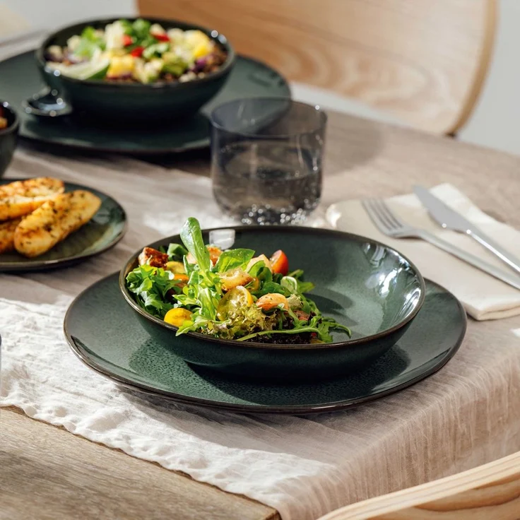 like. by Villeroy & Boch Lave vert Speiseteller ø 28 cm 6er Set – Bild 3