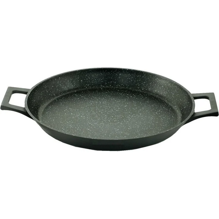 Ø36cm Paella-Pfanne Bräter Bratpfanne Servierpfanne Schmorpfanne Induktion – Bild 3