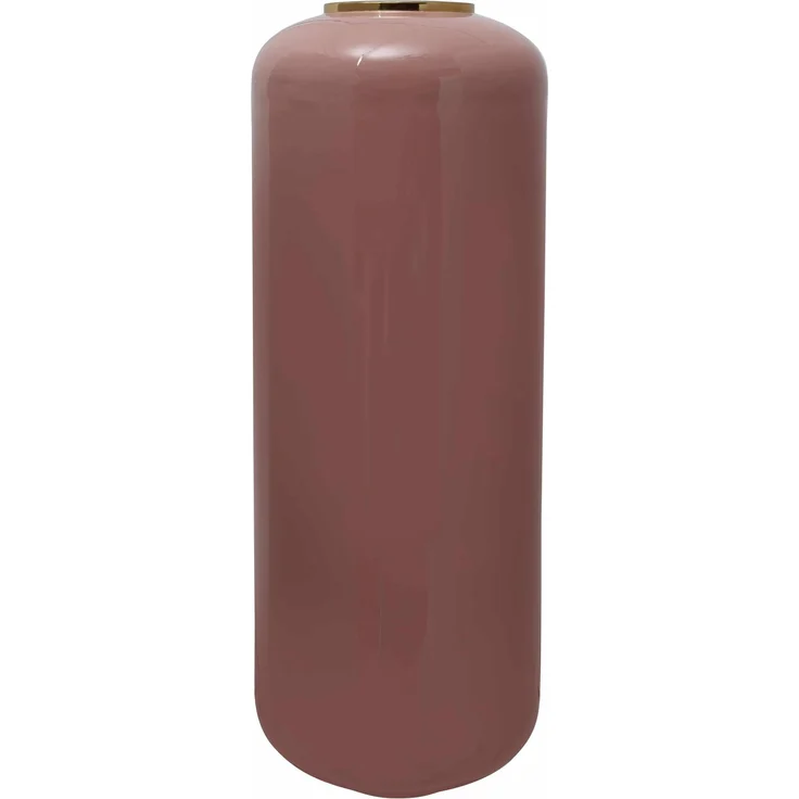 Bodenvase Art Deco 205 Taupe / Silber – Bild 1