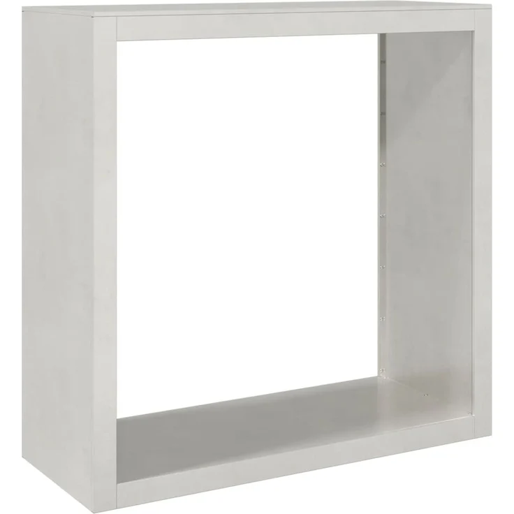 vidaXL Brennholzregal 100x40x100 cm Edelstahl 850972 – Bild 5