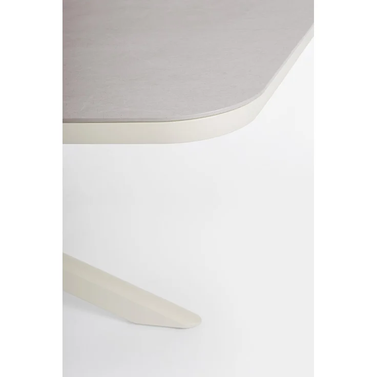 Gartenesstisch Isacco aus Aluminium und Stein, modern, rechteckig, beige Pelikan, 240x110 cm, für 6–8 Personen – Bild 4