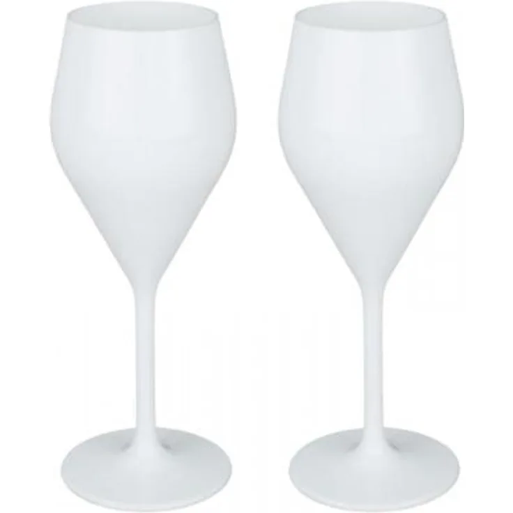 Gimex Kunststoff Weinglas Eleganza 250ml 2er Set