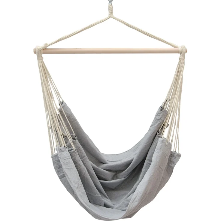 XXL Hängesessel Relaxsessel 185x130cm bis 150kg in Lilac Grau – Bild 3