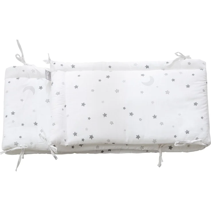 roba Komplettbettset 'Sternenzauber' 70 x 140 cm - umbaubar - inkl. Textilausstattung - Weiß – Bild 5