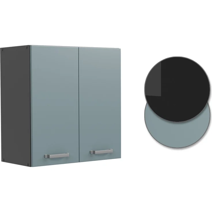 Hängeschrank R-Line Blau-Grau 60 cm Vicco – Bild 6