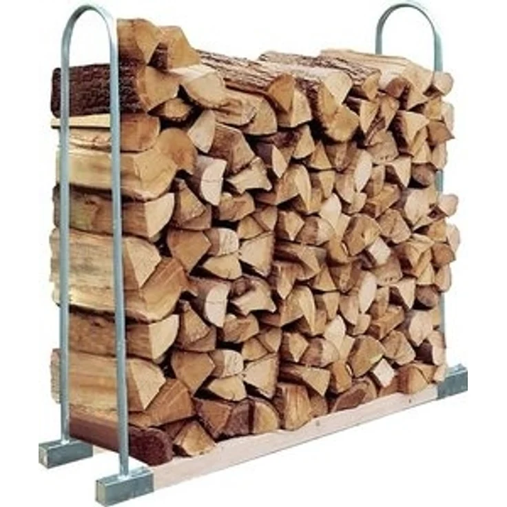 TrendLine Kaminholzstapelhilfe 150cm Höhe mit Rohrbügel Holzlager Kaminholzregal – Bild 5
