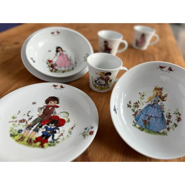KAHLA Kids Kinderset 3tlg. Gestiefelter Kater – Bild 3
