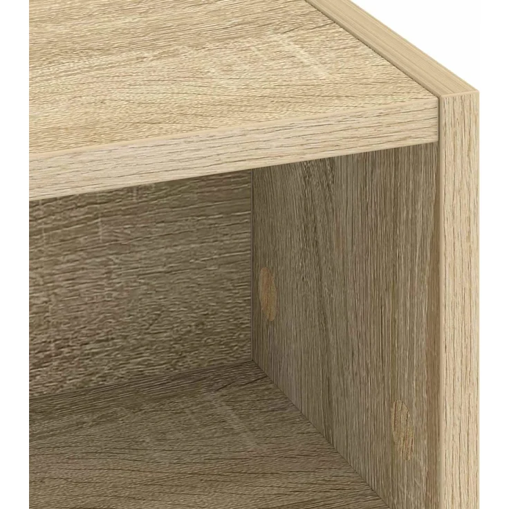 vidaXL Schreibtisch mit Stauraum Sonoma-Eiche 80 x 50 x 91 cm 8008021 – Bild 6