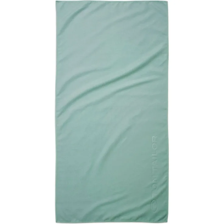 TOM TAILOR HOME Sporthandtuch Fitnesstuch COLOR BATH, Microfaser (1-St), Logo Prägung, Mikrofaser, weich, schnell trocknend