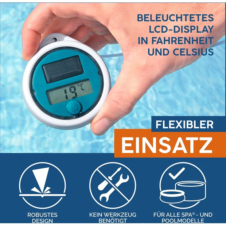 Poolthermometer mit digitaler Anzeige – Bild 4