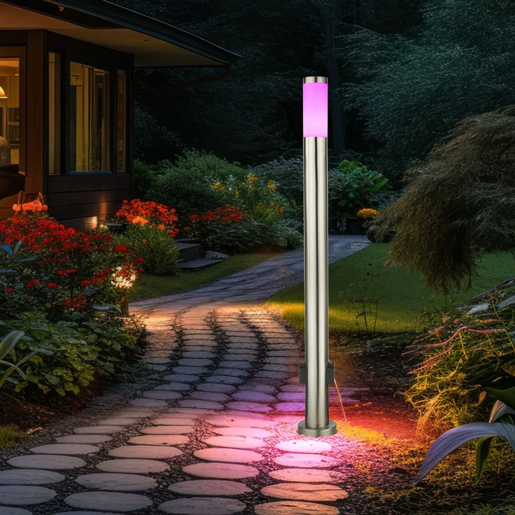 Elegante LED Stehleuchte mit RGB Farbsteuerung – Bild 3