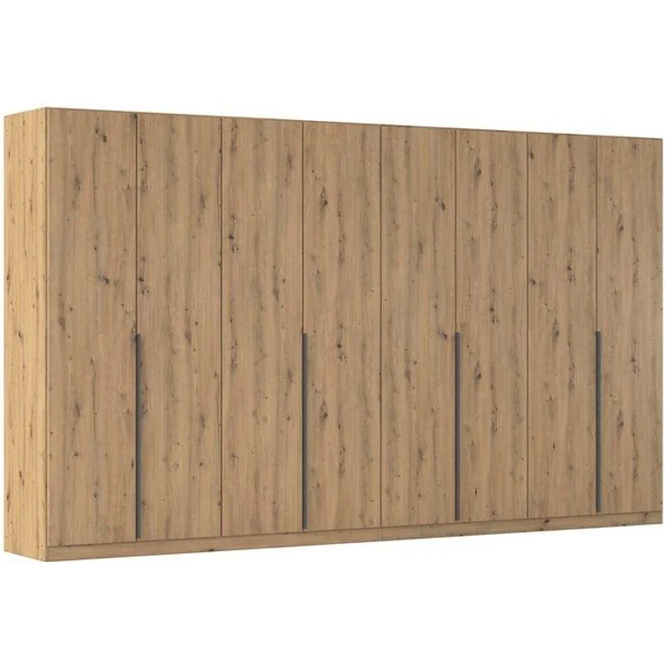 OTTO home Drehtürenschrank Kleiderschrank Schrank Garderobe AGORDO TOPSELLER Schlafzimmer (in zwei Griff-Farben, Breiten 91-405 cm, Dekor- oder Hochglanzfront) durchdachte Innenausstattung, in 8 Breiten und 2 Höhen MADE IN GERMANY – Bild 4