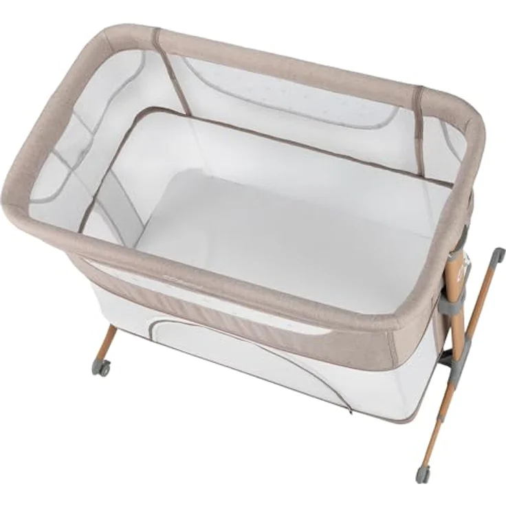 MoMi SMARTBED 4-in-1 Kinderbeistellbetten bis 15 kg, Beistellbett für Babys mit Matratze, Höhenverstellbar – Bild 27