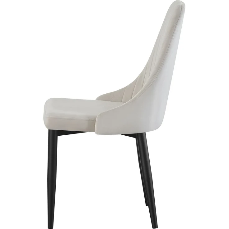 Stuhl 2er Set Monaco Stühle in Creme - gemütliches Design - Top Qualität B/H/T: 44x88x58 cm – Bild 6