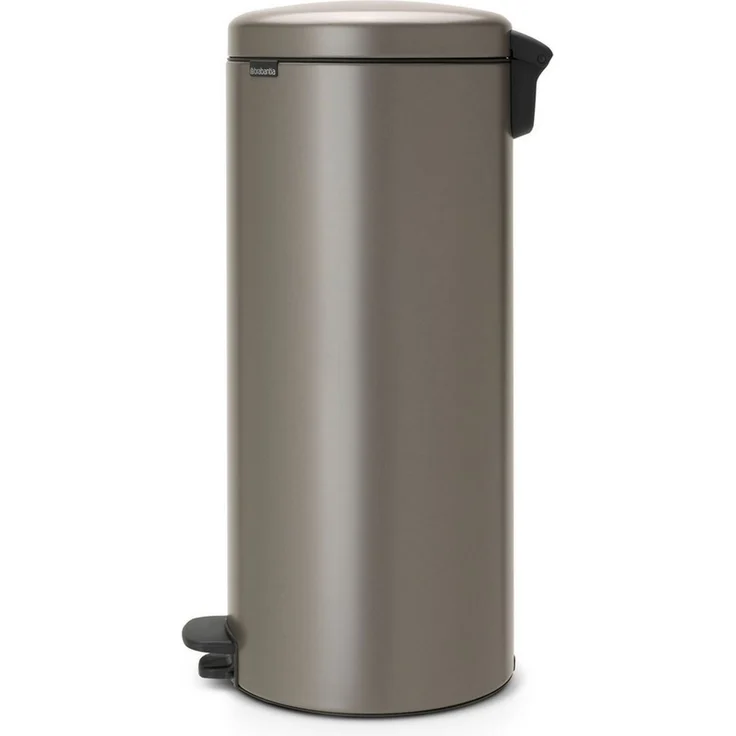 Brabantia Newicon Treteimer, Mülleimer, Abfalleimer, Platinum, 30 L, 114441 – Bild 2