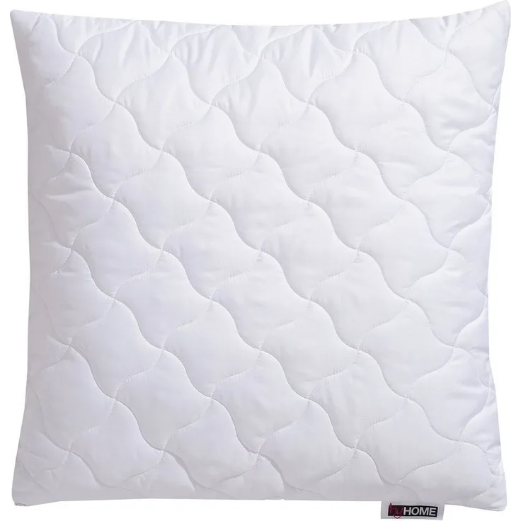 OTTO home Microfaserkissen Fantasy Kopfkissen 40x80 oder 80x80 cm, Made in Germany, Füllung: 100% ökologisches, klimaregulierendes Polyester, Bezug: Polyester, Microfaser oder Baumwolle (ECO), Bauchschläfer, Rückenschläfer, Seitenschläfer, Bezug Polyes...