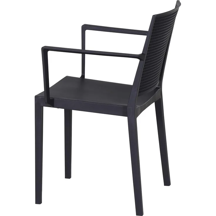 Siena Garden Square AL, Stapelstuhl - Polypropylen anthrazit – Bild 3