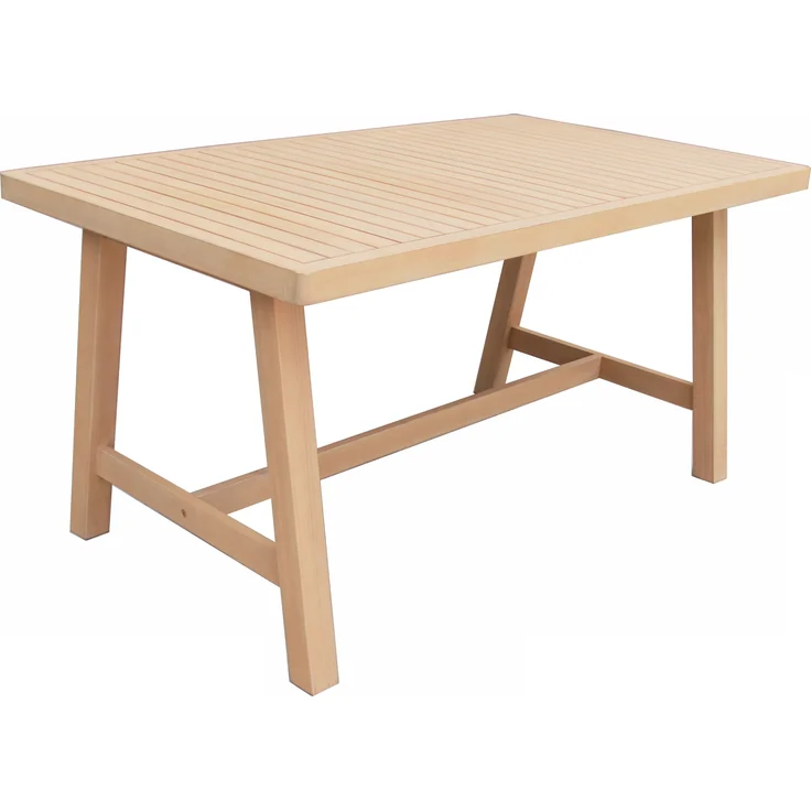 Gartentisch OXFORD - Akazie, Braun, 150 x 85 x 75 cm | Terrassentisch Wetterfest Outdoor Tisch – Bild 4