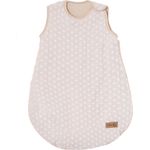 roba Schlafsack 'Frosty Almond' - 70 cm - GOTS & Oeko Tex - Innenseite: 100% Baumwolle - Beige