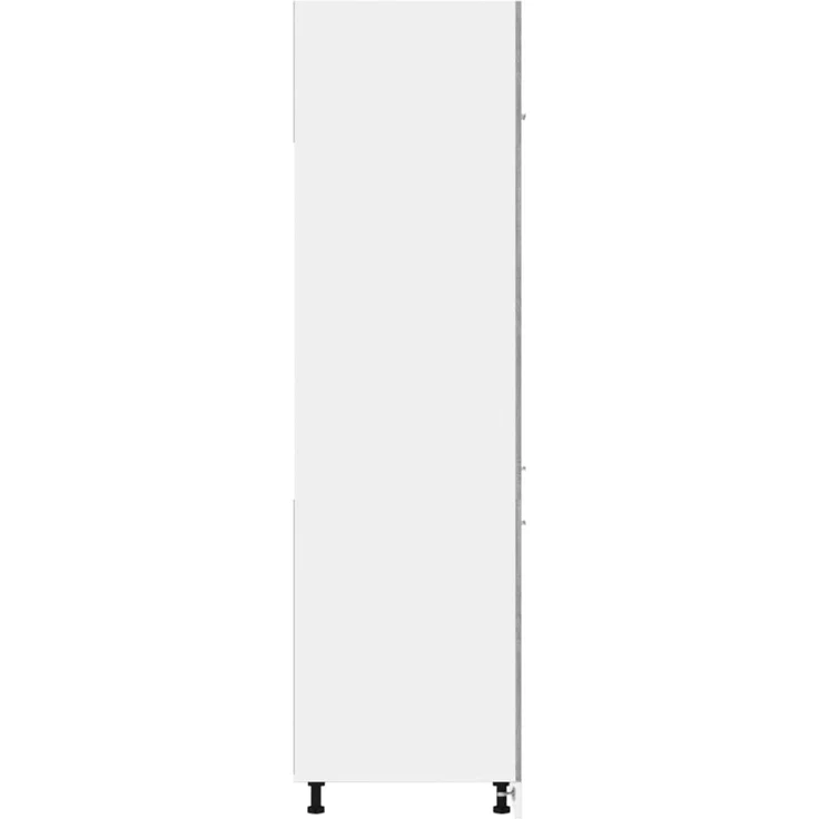 Kühlumbauschrank, Küchenschrank Lyon Grau Sonoma 60 x 57 x 207 cm Holzwerkstoff – Bild 5
