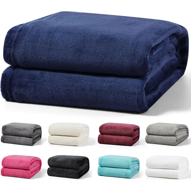 Wohndecke Kuscheldecke kuschelig warm Sofadecke, Visaggio, super weich und flauschig, Allergiker geeignet, atmungsaktiv – Bild 1