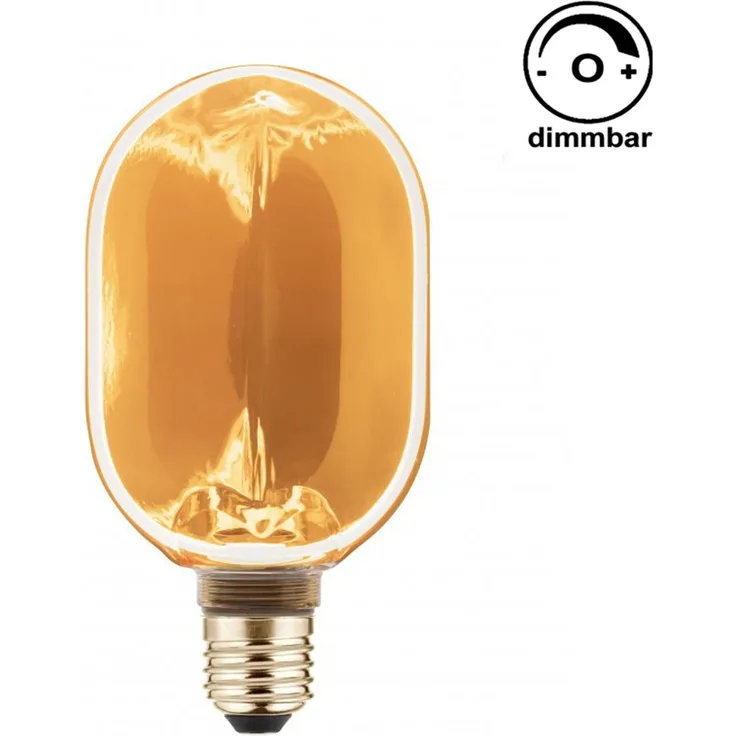 E27 LED Dimmbar Retro Vintage Nostalgie Filament Leuchtmittel Bernstein, E27, 4W, 190lm, 1800K