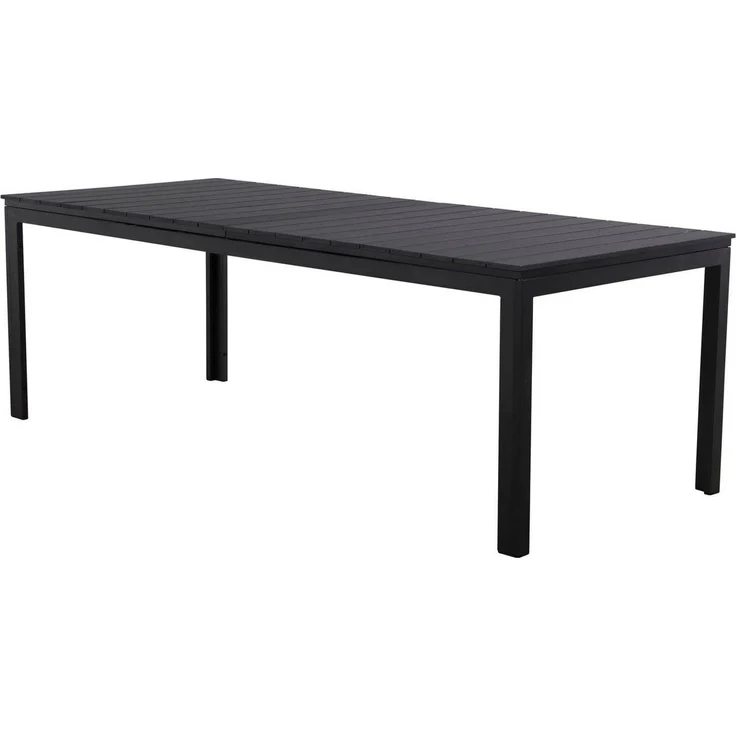 ebuy24 Gartentisch Willy Gartentisch ausziehbar 95x230/287 cm schwarz – Bild 2