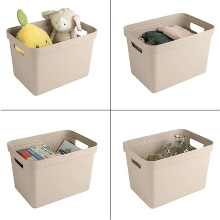 Sigma home Aufbewahrungsbox 18L beige – Bild 5