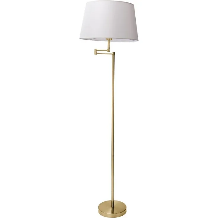 näve Stehlampe Bologna, ohne Leuchtmittel, schirm schwenkbar