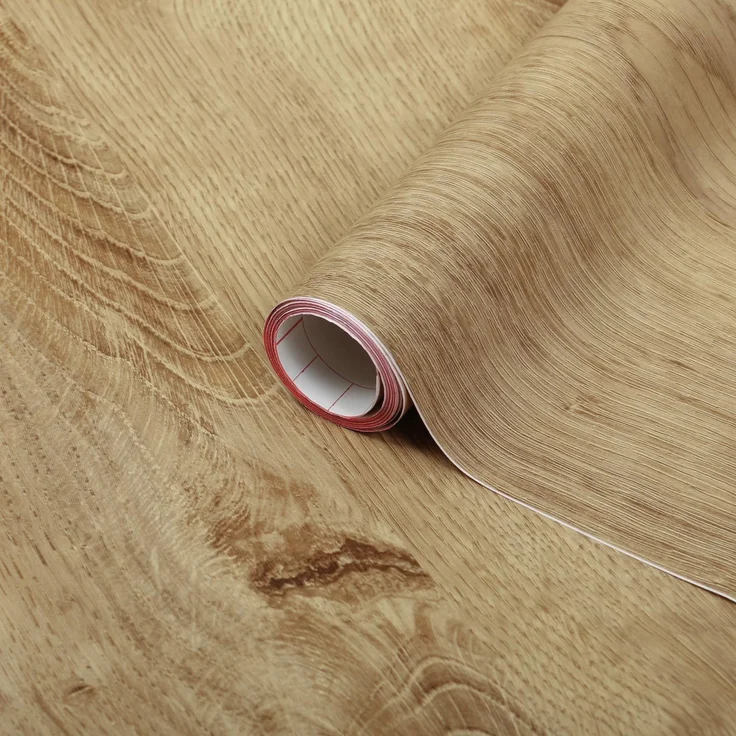 d-c-fix Möbel-Klebefolie Ribbeck Oak, 67,5 cm x 5 m - abwaschbare und Selbstklebende Deko-Folie für Küche, Schrank, Tisch & Fensterbank - modern & nachhaltig