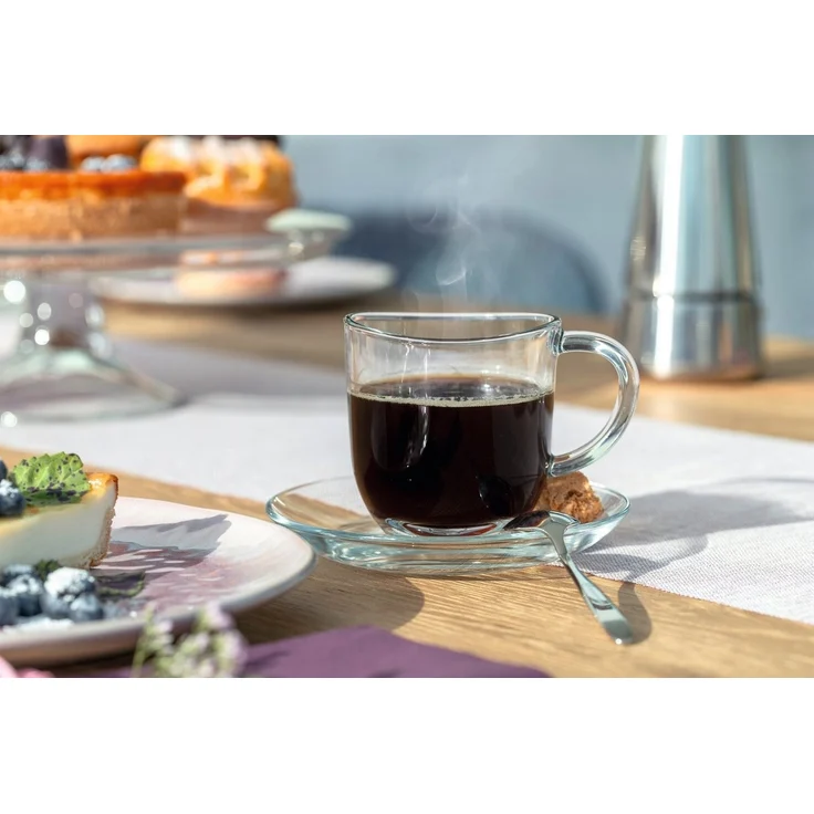 LEONARDO Tasse NAPOLI, Glas, 6-teilig – Bild 2