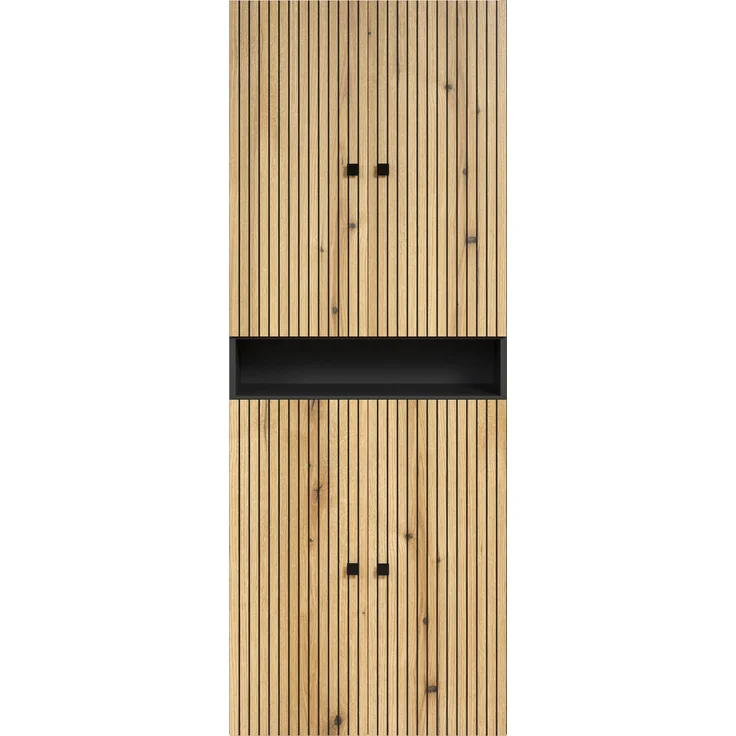 trendteam Hochschrank (Hochschrank) Badschrank Badhochschrank 70 x 188 x 31 cm – Bild 2