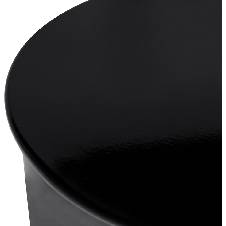 Beistelltisch LETTA Metall Schwarz – Bild 4