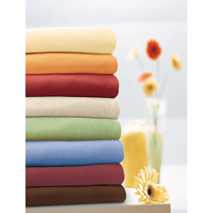 Irisette Frottier-Stretch Betttuch Orion 0009 fraise 150x200 cm 9-61 fraise – Bild 6