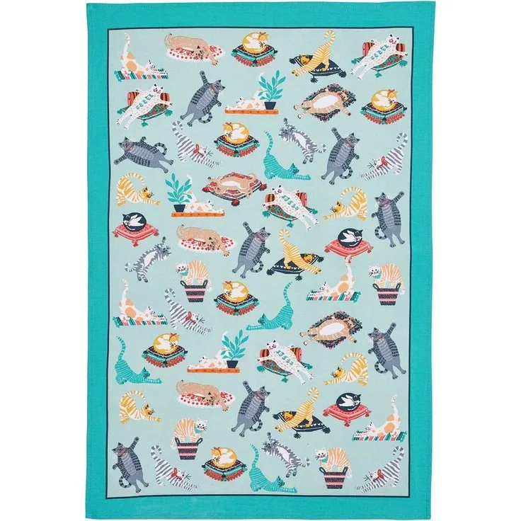 Ulster Weavers Geschirrtuch Kitty Cats, (Set, 1-tlg, 1-teilig), 100% Baumwolle 48x74 cm Küchentuch