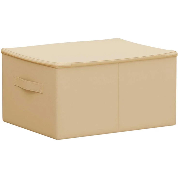 vidaXL Aufbewahrungsbox 6 stk. Vliesstoff 43 x 34 x 23 cm 33,6 L Creme 42024601 – Bild 5