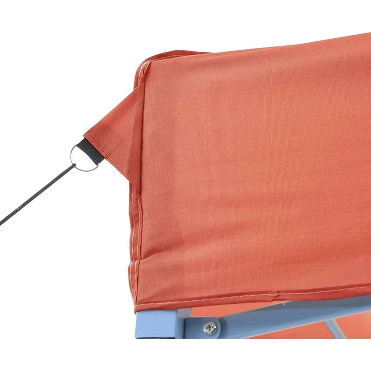 Partyzelt Faltbar, Gartenzelt Pop-Up Terrakottarot 292x292x315 cm – Bild 7