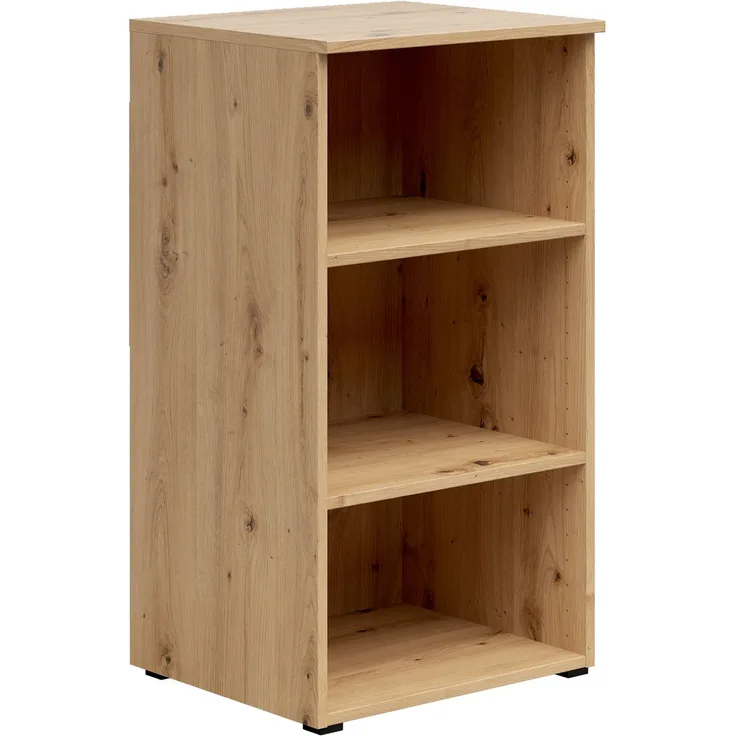Carryhome 'MULTISTAURAUM' Wandregal, Holznachbildung Eiche Artisan, 45 x 83 x 40 cm, mit 2 Fachböden