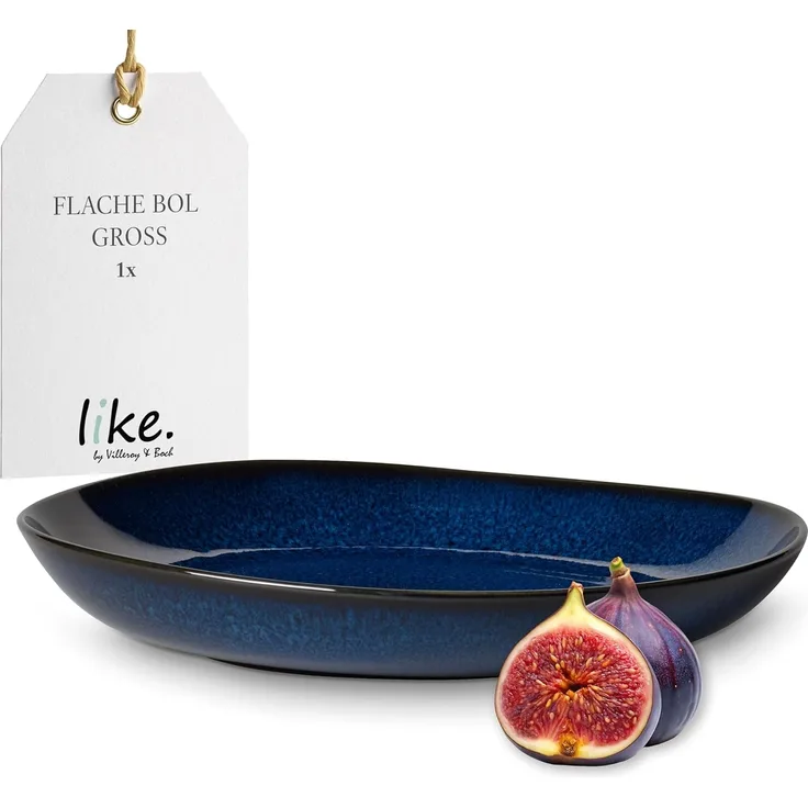 like. by Villeroy & Boch Lave bleu Schale flach ø 27 cm - DS