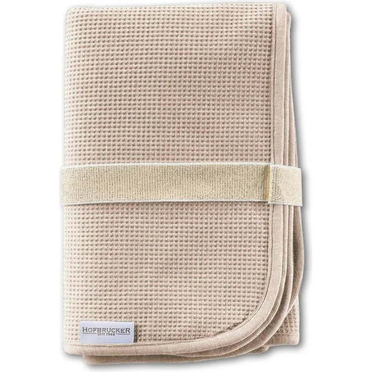 Hofbrucker® Windeltasche mit Wickelunterlage für unterwegs, faltbare Wickelclutch mit Organizer für Windeln & Feuchttücher, Abwischbar, Must Have für die Baby Erstausstattung (Taupe) – Bild 1