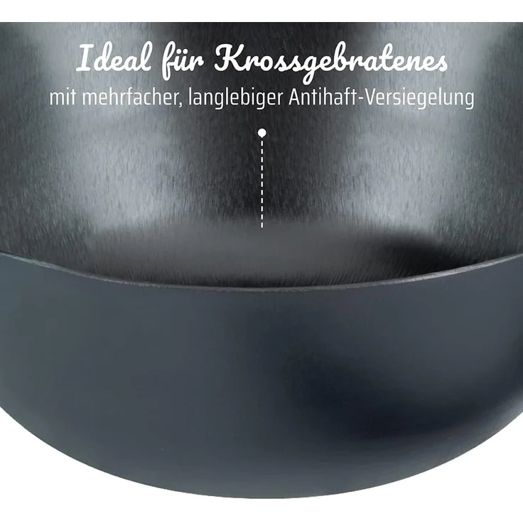 GSW Kochtopf, Gusseisen (1-tlg), incl. Glasdeckel, Induktion – Bild 4